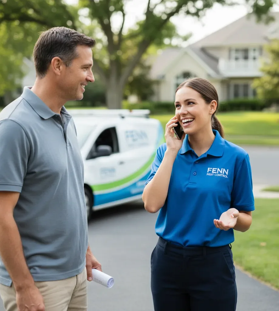 Fenn Pest Control customer support in Van Dyne